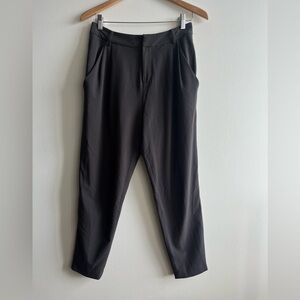 Oak + Fort Gray Trousers Women’s Pants Cool Girl Dakota Johnson Sz OVERSIZED XS